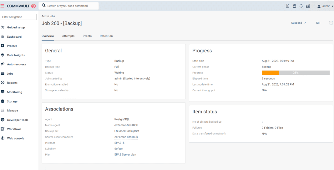 FSBased Backup Job